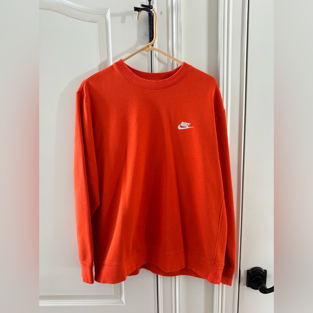 Nike Red/Orange Crewneck